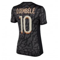 Dámy Fotbalový dres Paris Saint-Germain Ousmane Dembele #10 2023-24 Třetí Krátký Rukáv